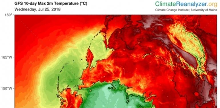 Olas de calor e incendios en todo el mundo