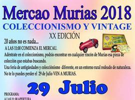 Coleccionismo y de antigüedades en el mercado de Murias