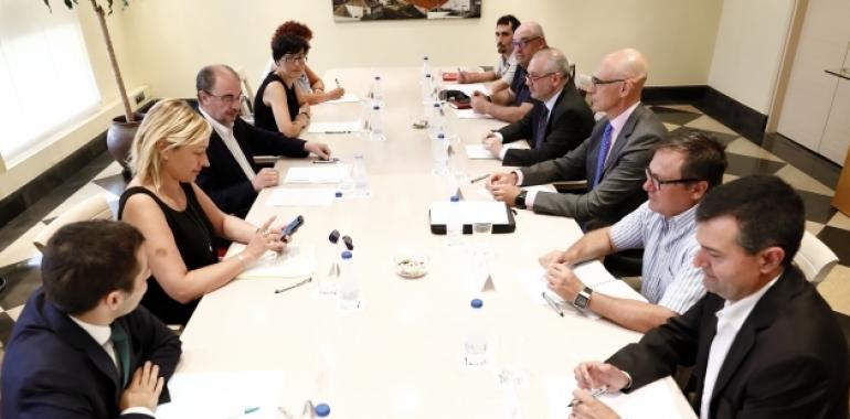  Aragón refuerza su colaboración con los agentes implicados en la defensa del carbón