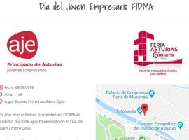 Los jóvenes empresarios celebran el miércoles en la FIDMA