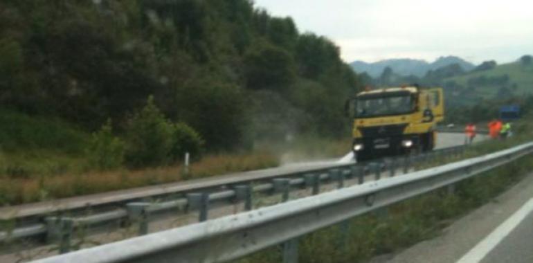 Las obras de la Autovía Minera finalizan este mes