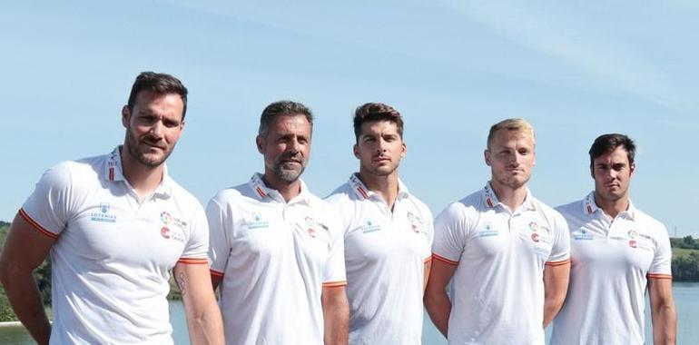  El K4 500 intensifica en Trasona su preparación para el Mundial 2018