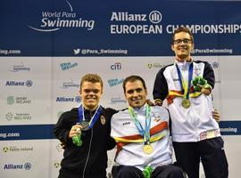 Triplete de oros para España con 16 medallas en el Europa de Natación Paralímpica