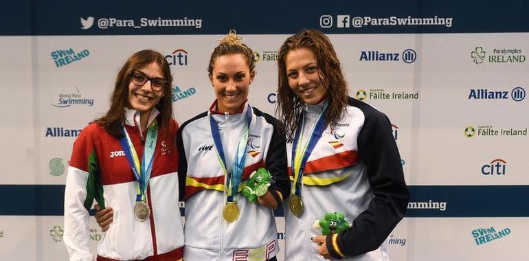 España logra 13 oros, 16 platas y 23 bronces en el Europa de Natación Paralímpica