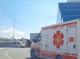 Trabajador maderero gravemente herido en Mieres