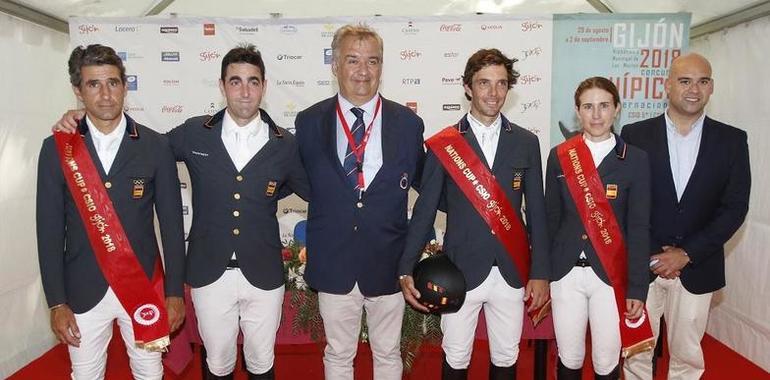 El combinado español gana la Copa Naciones en el CSIO Gijón