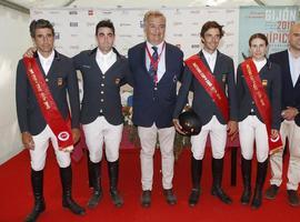 El combinado español gana la Copa Naciones en el CSIO Gijón