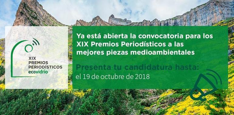Ecovidrio convoca la XIX edición  de sus Premios Periodísticos