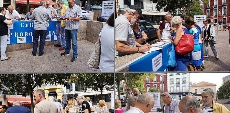 MERP felicita a la AAVV de Candás por la recogida de firmas para blindar las pensiones