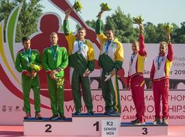 El piragüismo español cierra el Mundial con 8 medallas tras el bronce asturiano