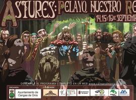  Recreación histórica de la proclamación del Rey Pelayo en Cangas de Onís 