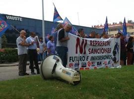 Apoyo a trabajadores de Vauste de los pensionistas