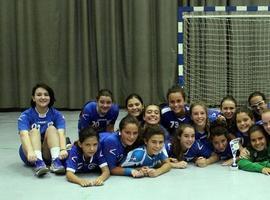 Oviedo Balonmano Femenino en el Open San Mateo