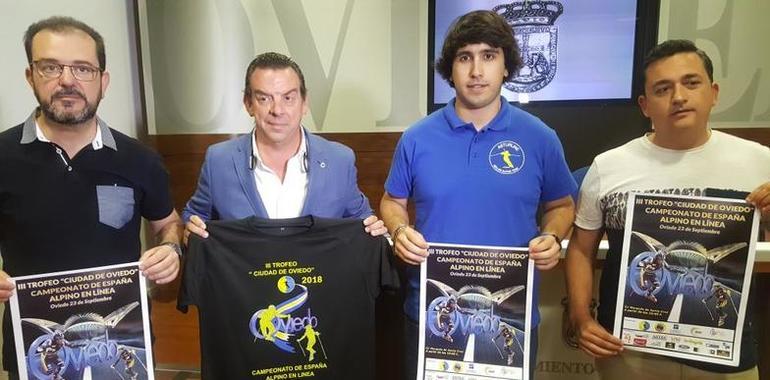 90 patinadores para el Ciudad de Oviedo Alpino en línea el 23 S