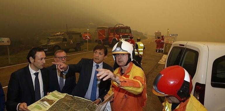 Asturias prepara un plan de lucha contra los incendios forestales en el suroccidente