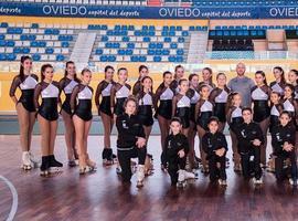 El patinaje artístico celebra en Oviedo la primera Copa Asturias