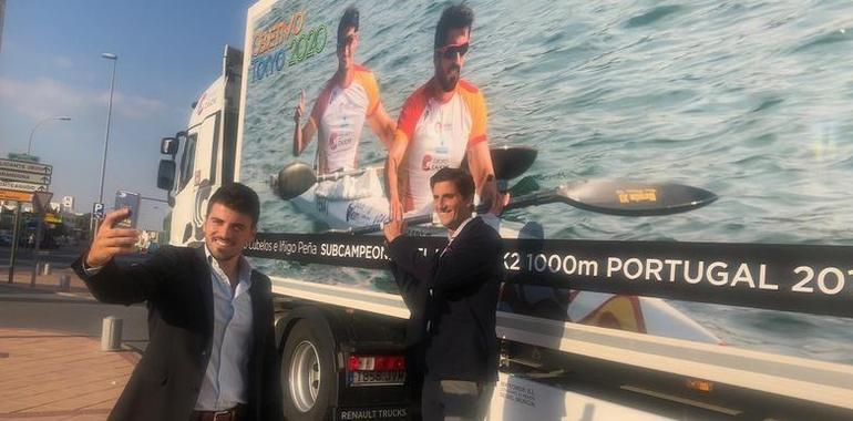 Cubelos y Peña expresan su "fantástica sorpresa" al ver el tráiler que llevará su imagen por Europa