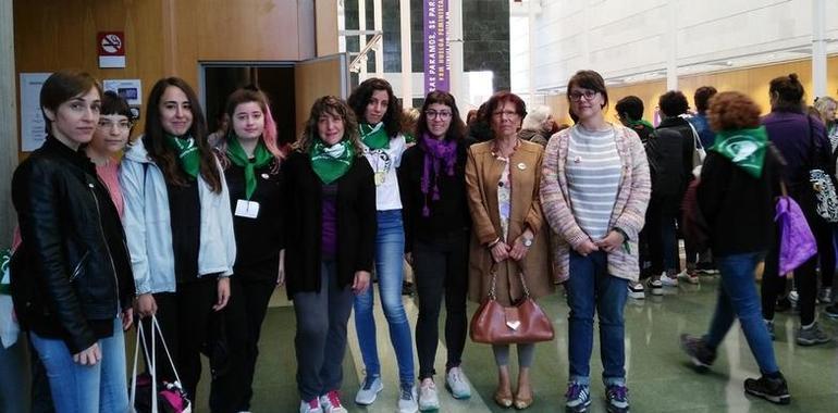 Recortes Cero Asturias en el IV Encuentro Estatal 8M en Gijón