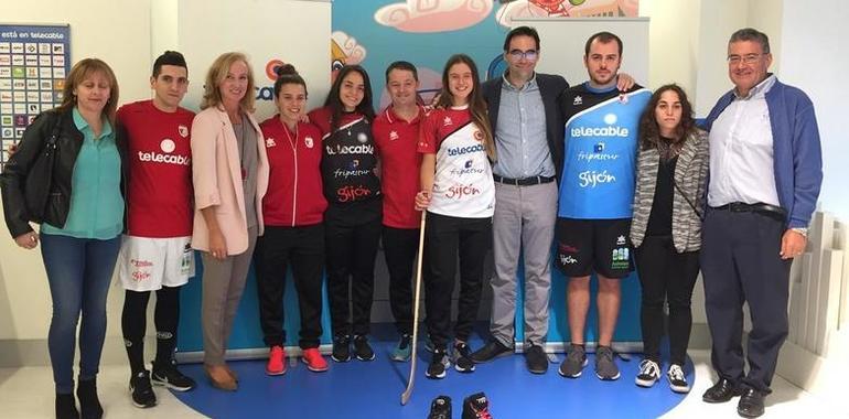 El Telecable Hockey Club ya tiene equipación oficial