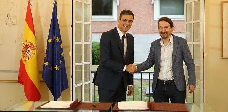 Pedro Sánchez pacta con Podemos los presupuestos más sociales