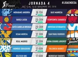 Todo sobre la cuarta jornada de la Liga Endesa