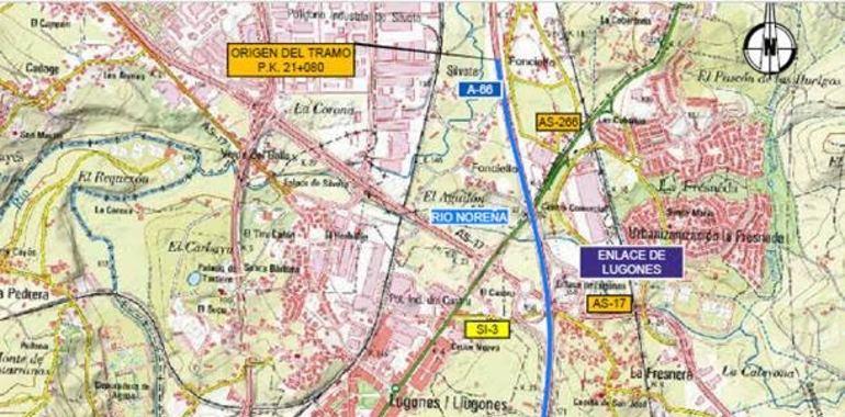 Información pública para el proyecto de mejora de enlaces entre Lugones y Matalablima    