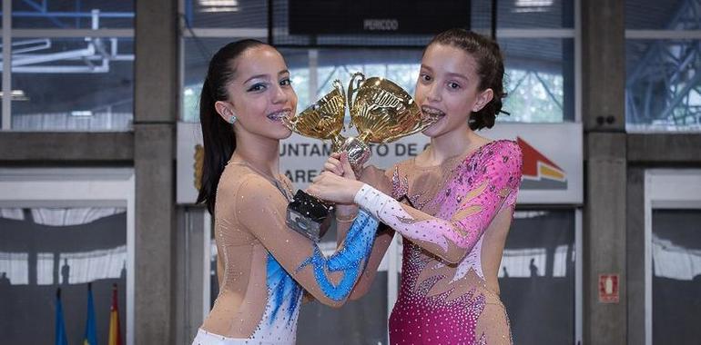 Daniela y Ariadna: Dos asturianas en el Nacional de Patinaje Artístico