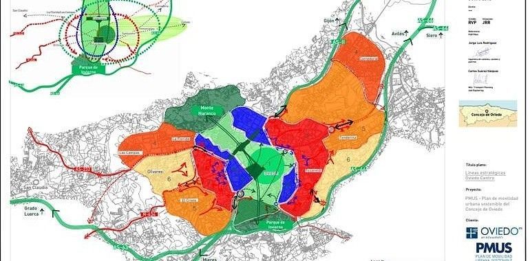 Oviedo presenta su nuevo plan de movilidad, con los peatones como protagonistas