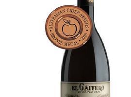 El Gaitero Natural conquista el bronce en los Australian Cider Awards 