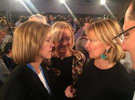 Mercedes Fernández muestra "todo el apoyo y solidaridad" a los trabajadores de Alcoa