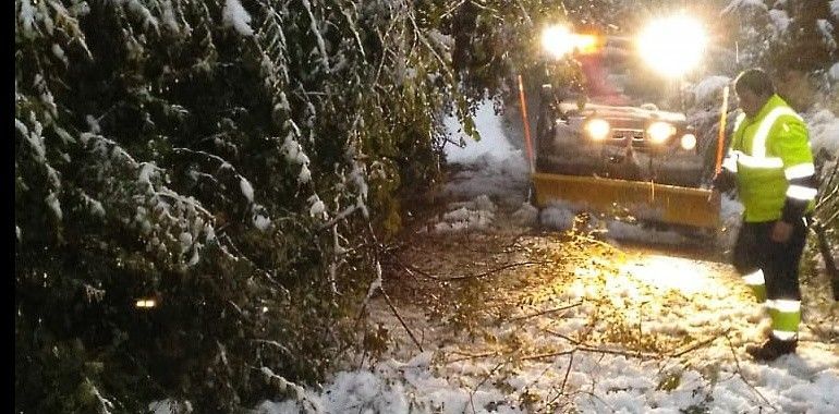 Asturias sube a situación 2 el Plan Nevada y solicita la ayuda de la UME