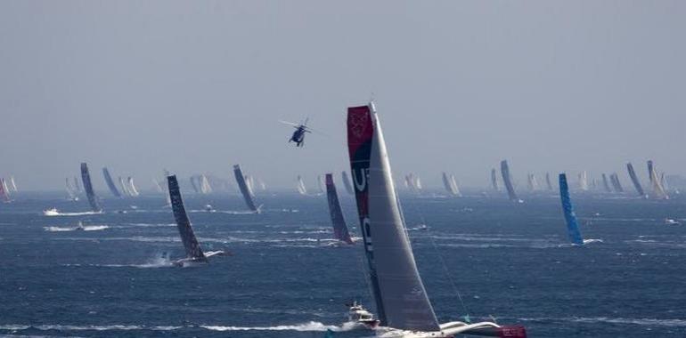 Espectacular salida de la Route du Rhum-Destination Guadeloupe 2018