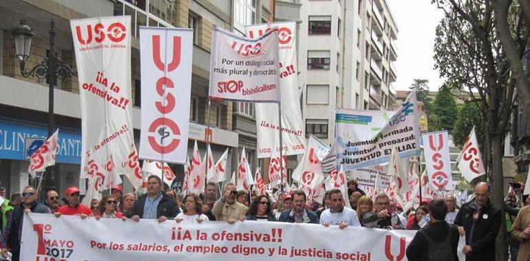 USO denuncia que el paro sube en Asturias a mayor ritmo que en España