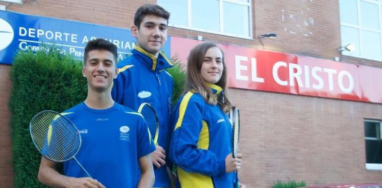 5 deportistas Asturianos para la Seleccion Española sub-17 de bádminton