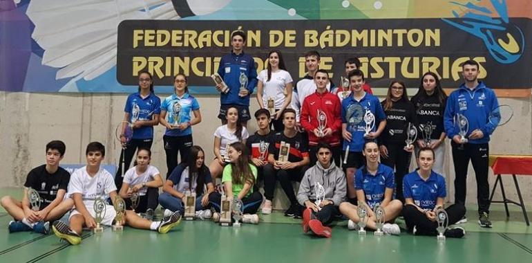 Bádminton: Ganadores del Master Jovenes (8*) Sub 15 Sub 19 en Gijón