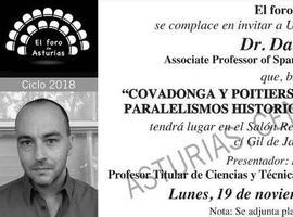 Conferencia “Covadonga y Poitiers; Pelayo y Carlos Martes: paralelismos historiográficos y legendarios”