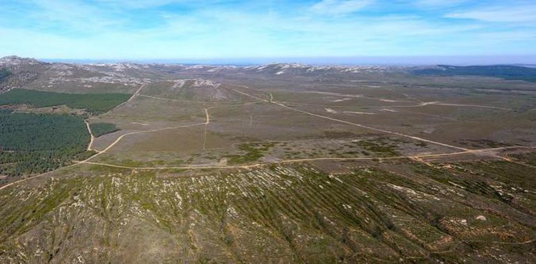 La mayor minería de oro romana, en Asturias Cismontana, a vista de dron