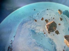 IMPACTO: Un gigantesco cráter se esconde bajo el hielo de Groenlandia