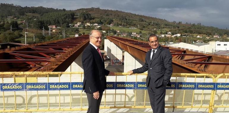 Los accesos al HUCA desde la AS-II listos el próximo verano
