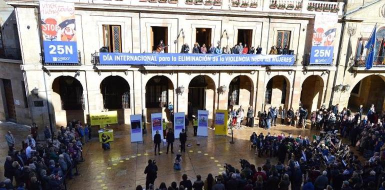 25N en Oviedo contra la violencia hacia las mujeres