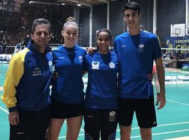 Éxito del bádminton asturiano en el el Internacional Junior de Orlová