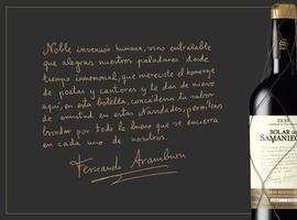 Solar de Samaniego felicita la Navidad con el escritor Fernando Aramburu