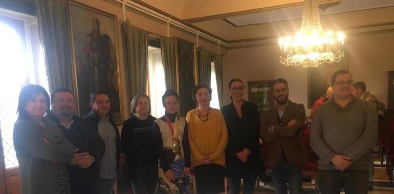 Oviedo rinde homenaje a la atleta Esther Álvarez, Campeona del Mundo de maratón