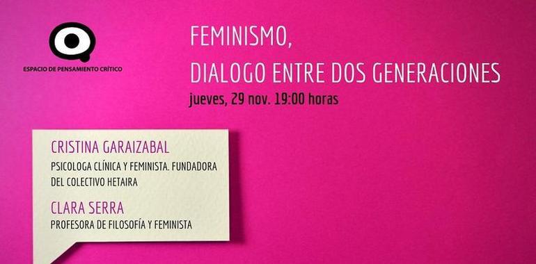 Feminismo, diálogo entre dos generaciones, en Uniovi
