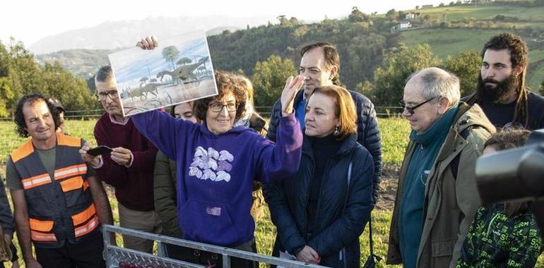 La huella de un gran dino desde Tazones a Colunga