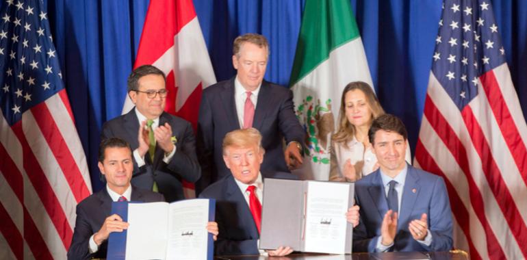 México, Estados Unidos y Canadá firman el T-MEC