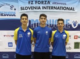 Tres medallas del Bádminton asturiano en el Internacional de Esloenia Sub-17