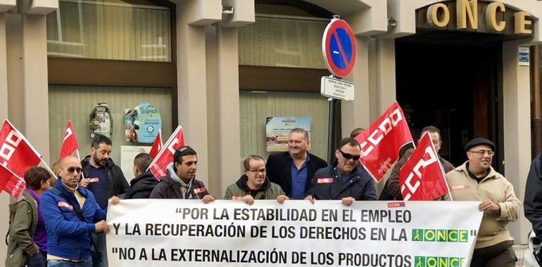 Argüelles se suma a las protestas en la ONCE por competencia "desleal" de la propia empresa