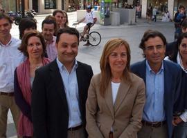 Pilar F. Pardo se compromete a mantener el Mercado Ecológico y Artesano en la Plaza Mayor