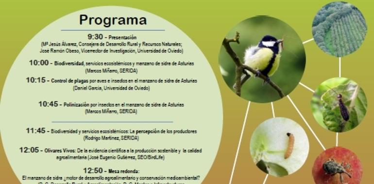 SERIDA: "Importancia de la Biodiversidad en el cultivo del manzano de sidra" en Uniovi